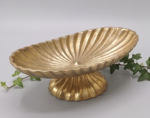 Handmade <b>High</b> Quality Elegant Polished Gold Contemporary Fruit Bowl Decorative Centerpiece for <b>Kitchen</b> Dining <b>Table</b> Food Serving - Product Image 3