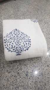 Manta Decorativa Hecha a Mano con Estampado de Bloques en Algodón, Suave para Sofá, Cama, Hogar, Hotel, Venta al Por Mayor, Exportación, OEM, a Granel - Product Image 2