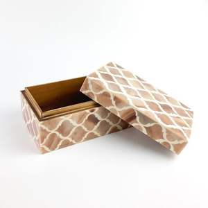 Caja de Almacenamiento de MDF con Incrustaciones de Resina de Diseño Increíble, Caja Decorativa de Resina para Joyería a un Precio de Fábrica Muy Atractivo - Product Image 4