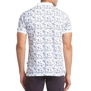 Polo de Golf Personalizado con Estampado por Sublimación para Hombre, Patrón Geométrico, Manga Corta, Poliéster, Secado Rápido, Ropa Casual - Product Image 4