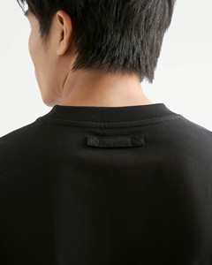 เสื้อยืดแขนสั้นผู้ชาย ผ้าฝ้ายถัก 100% สีพื้น ทรงหลวม สไตล์เวียดนาม เป็นมิตรกับสิ่งแวดล้อม ระบายอากาศได้ดี - Product Image 6