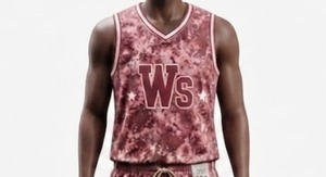 Women's <b>Tie</b> <b>Dye</b> Basketball Jersey Set Crew Neck Sleeveless Tank Top Drawstring Shorts Breathable Spandex/Nylon Heat-Transfer - Product Image 2
