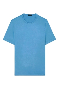 Camiseta de Manga Corta para Hombre, Cuello Redondo, Corte Regular, Poliéster, Color Sólido, Tejido Jersey, Estilo Casual - Product Image 4