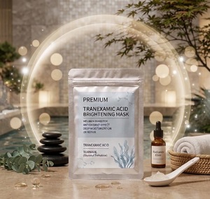 Faible MOQ 1000 pièces, masque éclaircissant pour le visage à l'acide tranexamique, marque privée, fabricant OEM ODM de produits de soin de la peau - Product Image 3