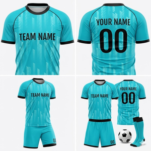 Matches League Own Design Soccer Jersey For Men's Football French Uniform Include Shirts And Shorts Football Kit - Product Image 1