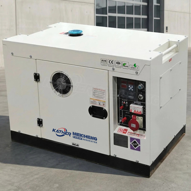 Intelligent 10kva 5kva 7kva  8kva Silent Diesel Generator 110v 380v 480v Gensets Single Phase 3 Phase Portable Diesel Generator