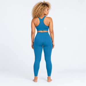 Conjuntos de Yoga Impermeables de Alta Calidad para Mujer, con Cinturón y Encaje, Diseño de Logotipo Personalizado, Servicios ODM OEM - Product Image 6