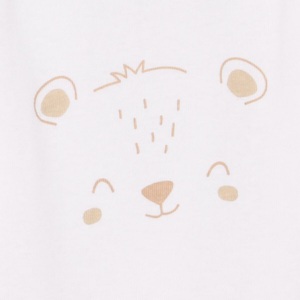 Body de Manga Larga para Bebé, 100% Algodón, Cierre Lateral con Botones a Presión, Diseño Cruzado, Suave y Transpirable - Product Image 6