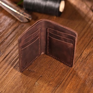 Cartera de Cuero Genuino a Precio de Mayoreo, Cartera Delgada para Hombre con Bloqueo RFID, Tarjetero y Compartimento para Efectivo - Product Image 5