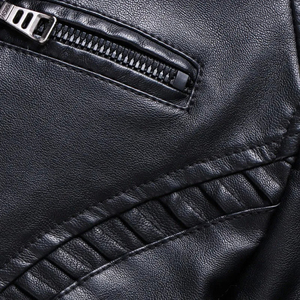 New Arrival Custom <b>Men</b> Fashion <b>Leather</b> <b>Jacket</b> Fashion Wear New Autumn Fashion Male Washed <b>Leather</b> <b>jacket</b> for <b>men</b> - Product Image 3