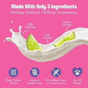 Friandises à mâcher au fromage de yak de l'Himalaya pour chiens – Os dentaires durs naturels, longue durée, riches en calcium, au lait de yak et de vache – Soutien fournisseur - Product Image 4