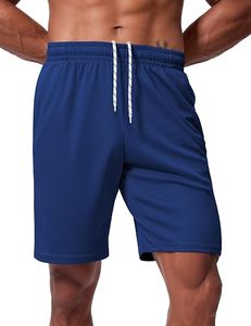 Shorts Bermuda Gris Homme à Cordon de Serrage Séchage Rapide Spandex/Coton Sportswear Décontracté Couleur Unie Toile Tricotée Respirante Service OEM - Product Image 4