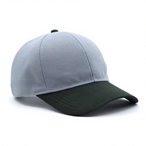 Gorra Unisex de 6 Paneles con Cierre a Presión, Visera Negra, Ajustable con Hebilla Metálica, Gorra de Béisbol Informal de Sarga para Adultos, para las Cuatro Estaciones - Product Image 6