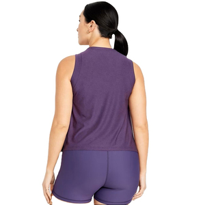Camiseta sin Mangas para Mujer, Estilo Casual de Verano, Cómoda y Suave, Ligera, Tejido Rico en Algodón, Transpirable - Product Image 4