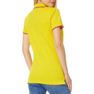 Polos de algodón de alta calidad de 180g, lisos, de manga corta, con estampado sólido, para mujer, para verano, para actividades al aire libre. - Product Image 5