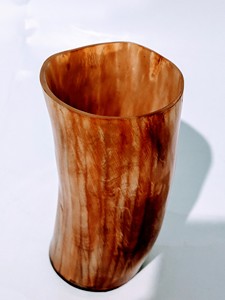 Verres à shot en corne naturelle, verres à vodka, verres à tequila, mini-verres en corne de buffle, style viking, tasses à boire en corne, prix de gros - Product Image 3