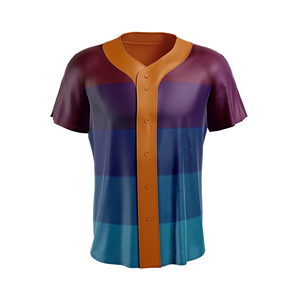 Camisetas de Béisbol JAMEZ SPORTS - 100% Poliéster/Algodón de Secado Rápido, Antibacterianas, Nombre del Equipo Personalizado, Ropa Unisex para Adultos - Product Image 4