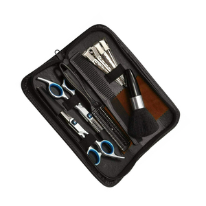 Kit de Tijeras de Peluquería, Juego de Herramientas de Barbería con Estuche, Kit de Tijeras de Barbería Profesional, Juego de Herramientas para Cortar el Cabello - Product Image 2