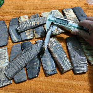 Plaquettes de couteau en corne de bœuf de haute qualité, finition naturelle, pour poignées personnalisées, prix de gros - Product Image 4