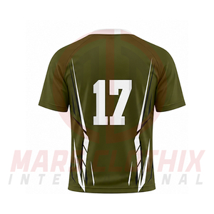ชุดเสื้อเจอร์ซีย์ลาครอสแขนสั้นแบบใหม่ ดีไซน์สวย คุณภาพสูง ระบายอากาศได้ดี ชุดกีฬาลาครอส ราคาถูก - Product Image 5