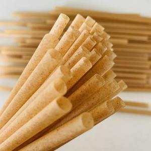 Biodegradable Sustainable Sugarcane Bagasse <b>Drinking</b> <b>Straws</b> <b>for</b> Certified Bar Accessories in 6mm/8mm/12mm Sizes - Product Image 4