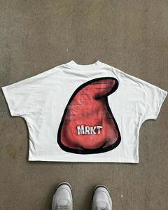 Camiseta Corta Transpirable de Alta Calidad para Hombre, Tejido Frontal 100% Algodón, Ecológica, Cuello Redondo, Impresión Serigráfica, Antiarrugas - Product Image 4