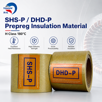Panneau isolant en fibre de verre/fibre de polyester SHS (préimprégné DMD) pour transformateurs électriques de type sec, équipement électrique en polyester