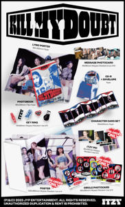 อัลบั้มต้นฉบับภาษาเกาหลีของวง ITZY - KILL MY DOUBT (รุ่นลิมิเต็ด) - Product Image 3