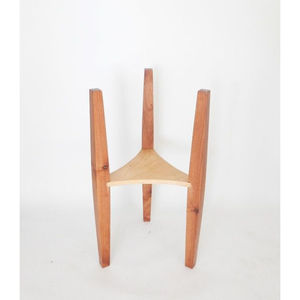 Support en bois naturel de haute qualité, petit support décoratif pour plantes d'intérieur et d'extérieur, porte-plantes pour la décoration de la maison et du bureau - Product Image 6