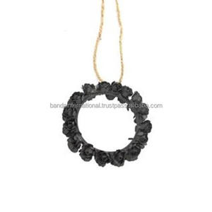 Iron Hanging Decorative Item With <b>Black</b> Powder Coating Finished For Home <b>Decoration</b> And Other <b>Christmas</b> <b>Decoration</b> - Product Image 4