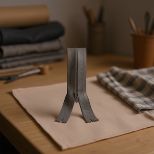 Cerniera invisibile Ilan 50 cm colore grigio per abbigliamento e borse - Product Image 2