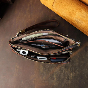 Organizador de accesorios para bolso de mano de cuero genuino premium con diseño compacto y materiales de calidad de lujo a precio de mayoreo. - Product Image 4