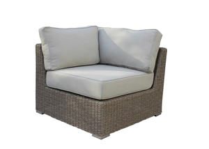 Canapé d'extérieur modulaire Presley-H avec structure en HDPE et revêtement en poudre - Product Image 2