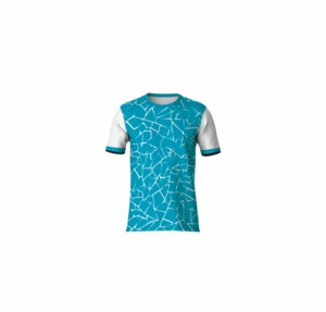 T-shirt unique à sublimation intégrale, design imprimé sur toute la surface, jersey 100% polyester, tissu doux et respirant pour l'été et les occasions décontractées - Product Image 2