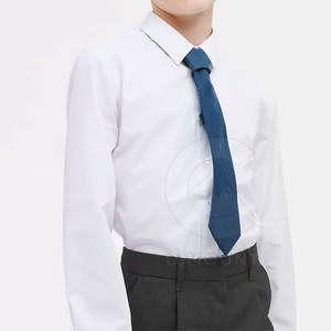 Uniforme Escolar para Niños de Secundaria, Último Diseño, 100% Poliéster, Lavable, Precio Bajo, Tela Suave Informal - Product Image 3