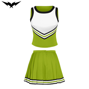 Uniformes de Animadoras Personalizados con Pedrería, Diseña Tus Propios Uniformes de Animadoras, Diseño de Alta Calidad, Secado Rápido - Product Image 3