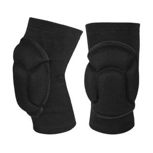 Genouillères élastiques rembourrées en éponge de polyester anti-collision, protection pour moto, sports et travail - Product Image 1