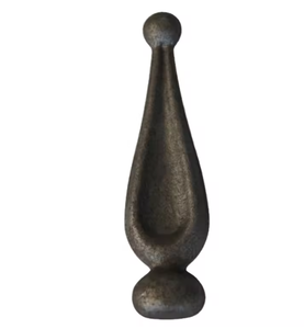 Decorative Wrought Iron Spear Finial <b>Fence</b> <b>Top</b> Cast Metal Gate Ornament Railing Pointed <b>Spike</b> Baluster Cap Eco-Friendly Easily - Product Image 3