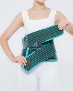 Excellente ceinture de soutien post-partum élégante et moderne pour la maternité, offrant un soutien complet de l'abdomen, de la taille et du dos, avec absorption rapide de la transpiration - Product Image 6
