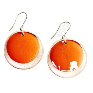 New Arrival Handmade Wooden <b>Earring</b> Customize Wholesale Rate Wooden <b>Earrings</b> From India - Product Image 1
