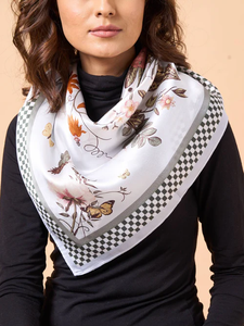 Custom Satin <b>Scarf</b> Fabric Personalized Printed Design OEM ODM Manufacturer With Private Label For Promotion Event Gift - Product Image 2