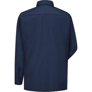 Chemise de travail à manches longues en ripstop solide personnalisée Logo personnalisable Résistant aux déchirures et aux flammes Vêtements de travail pour la construction Certifié EN - Product Image 2