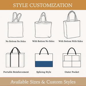 Bolsa de Compras de Yute Ecológica, Bolsa Reutilizable Resistente de Yute, Bolsa de Playa para Compras, Bolsa de Almacenamiento con Impresión Personalizada - Product Image 6