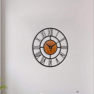 Elegant Look Wall <b>Clock</b> High Quality Household Simple Living Room Iron Decorate Wall <b>Clock</b> Wall <b>Clocks</b> - Product Image 2