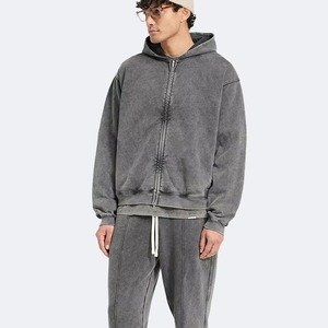 Ventes en gros de sweats à capuche personnalisés, faible MOQ, mélange coton-polyester, French Terry, OEM, ODM, marque privée, unisexe, fournisseur d'usine - Product Image 5