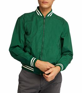 Chaqueta Bomber Cortavientos Personalizada de Alta Calidad para Hombre, Último Diseño con Tela de Forro Polar Recubierta y Decoración con Apliques - Product Image 3