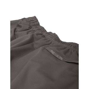 Men's High Street Style Gym Fitness Basketball Shorts Quick Dry Double-<b>Layer</b> Lined Pocket with Mesh Panels Solid Fleece Shorts - Product Image 5