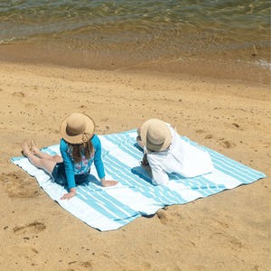 Serviettes de plage douces imprimées sur mesure, sans sable, séchage rapide, avec logo personnalisé - Product Image 5