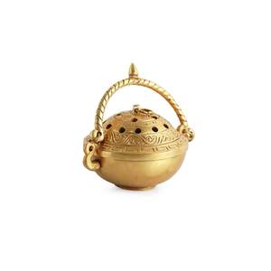 Premium Quality Handmade Metal Incense <b>Burner</b> with Aroma <b>Oils</b> Religious Use Indian Incense Eco-Friendly for Export Supply - Product Image 5