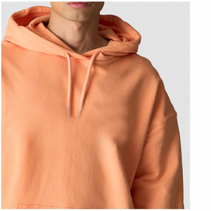 Sudadera con Capucha Básica de Invierno para Hombre, Sudadera con Capucha de Forro Polar, Capucha Ajustable, Bolsillo Tipo Canguro, 100% Algodón, Tela Suave - Product Image 4